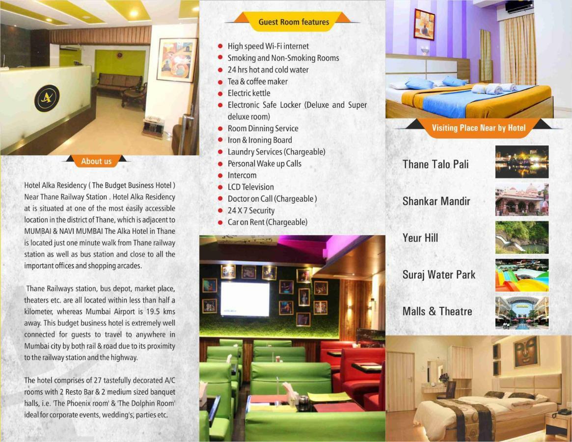 Hotel Alka Residency Thane Esterno foto